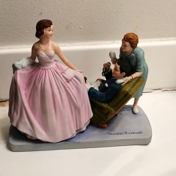 Norman Rockwell Other - NORMAN ROCKWELL SWEET SIXTEEN FIGURINES